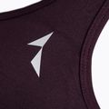 Női varrás nélküli edzőmelltartó Carpatree Phase Seamless bordó CP-PSB-BU 3