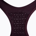 Női varrás nélküli edzőmelltartó Carpatree Phase Seamless bordó CP-PSB-BU 4