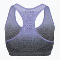 Carpatree Phase Seamless lila-szürke fitness melltartó CP-PSB-PG 8