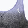 Carpatree Phase Seamless lila-szürke fitness melltartó CP-PSB-PG 9