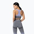 Carpatree Phase Seamless lila-szürke fitness melltartó CP-PSB-PG 3