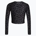 Női termál póló Carpatree Gaia Thermoactive Panter LS fekete/szürke 2