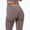 Női edző leggings Carpatree Allure Seamless barna melange (borsos kukorica) 5