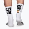 LUXA Beer Ride kerékpáros zokni fehér LAM21SBRWS1 2