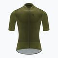 Férfi kerékpáros mez Quest Adventure riffle green