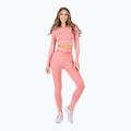 Női hosszú ujjú edzős felső MITARE Push Up Max Crop Top rózsaszín K084 2