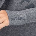 Női hosszú ujjú edzős felső MITARE Push Up Max Crop Top sötétszürke K084 6