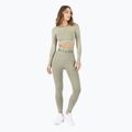 Női hosszú ujjú edzős felső MITARE Push Up Max Crop Top zöld K084 2