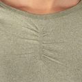 Női hosszú ujjú edzős felső MITARE Push Up Max Crop Top zöld K084 4