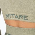 Női hosszú ujjú edzős felső MITARE Push Up Max Crop Top zöld K084 5