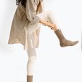 Női zokni JOYINME Ground Yourself taupe brown 2