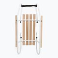 Fém szánkók HUMBAKA with backrest and footrests white 5