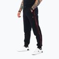 Férfi nadrág Octagon Stripe black/red 3