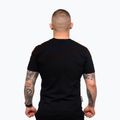 Férfi póló Octagon Stripe black/red 2