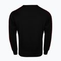Férfi pulóver Octagon Stripe black/red 2