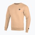Férfi Octagon Small Logo pulóver bézs színben