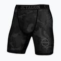 Férfi kompressziós rövidnadrág Octagon Camo Night fekete