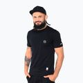 Férfi póló Octagon Small Logo black/white