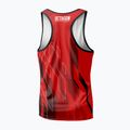 Férfi tank top Octagon Diamond piros 2