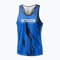 Férfi tank top Octagon Diamond kék