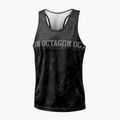 Octagon Geo Grunge fekete férfi tank top