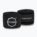 Boxkesztyű kötések Octagon Fightgear Supreme Printed 300 cm black/white