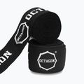 Boxkesztyű kötések Octagon Fightgear Supreme Printed 300 cm black/white 2