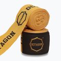 Boxkesztyű kötések Octagon Fightgear Supreme Printed 300 cm gold 2