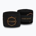 Boxkesztyű kötések Octagon Fightgear Supreme Printed 500 cm black/gold