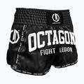 Edzőshort Octagon Kickboxing/Muay Thai Legion Fight Legion Premium black/white
