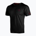 Férfi póló Octagon Small Logo black/red