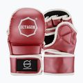 Octagon Metallic MMA piros grappling kesztyűk