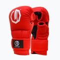 Sparring kesztyűk Octagon Legion Kevlar MMA red 2