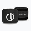 Boxkesztyű kötések Octagon Legion Supreme 400 cm black/white