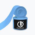 Boxkesztyű kötések Octagon Legion Standard 400 cm light blue 2
