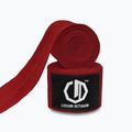 Boxkesztyű kötések Octagon Legion Standard 500 cm burgundy 2