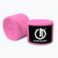 Boxkesztyű kötések Octagon Legion Standard 500 cm pink