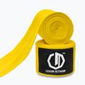 Boxkesztyű kötések Octagon Legion Standard 300 cm yellow 2