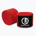 Boxkesztyű kötések Octagon Legion Standard 500 cm red