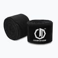 Boxkesztyű kötések Octagon Legion Standard 300 cm black/white