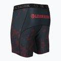 Férfi edzőshort Octagon Legion Grunge fekete/piros 4