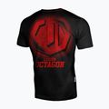 Férfi póló Octagon Legion Conquest black/red 2