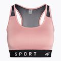 4F fitness melltartó rózsaszín 4FSS23USBAF051-56S