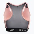 4F fitness melltartó rózsaszín 4FSS23USBAF051-56S 2