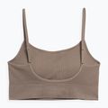 Női fitneszmelltartó 4F világosbarna 4FSS23USBAF031-82S 2