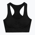 Női fitnesz melltartó 4F fekete 4FSS23USBAF037-20S