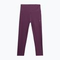 Női leggings 4F gesztenyebarna 4FSS23TFTIF122-60S