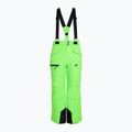 Gyermek síelő nadrág 4F M360 zöld neon 3