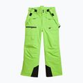 Gyermek síelő nadrág 4F M360 zöld neon 7