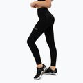 Női leggings Gym Glamour push up mélyfekete 311 3